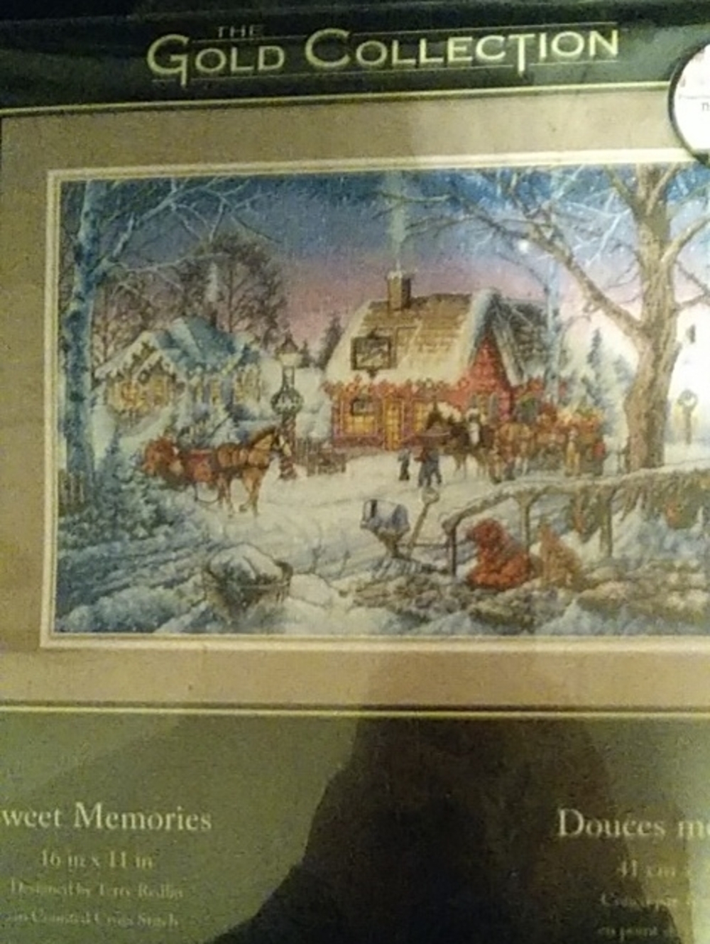 Gold Collection By Dimensions Sweet Memories Counted Cross Stitch 8816
